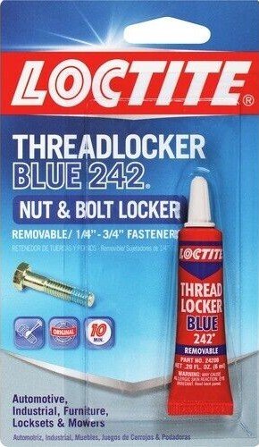 Loctite Threadlocker Blue 242 Feature