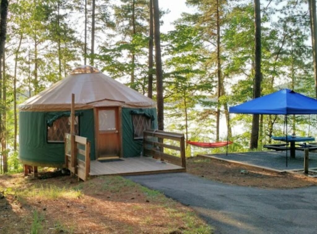 Tugaloo State Park Camp Ground Yurt
