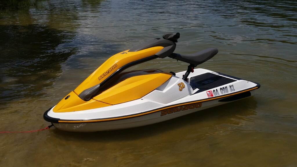 Sea-doo 3D In Lake MOTO Style Position