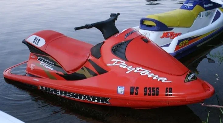 Tiger Shark Jet Ski Daytona 1000 On Water