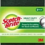 scotch brite scour pads heavy duty scouring pads for cleaning kitchen and household multipurpose scour pads 8 scouring p