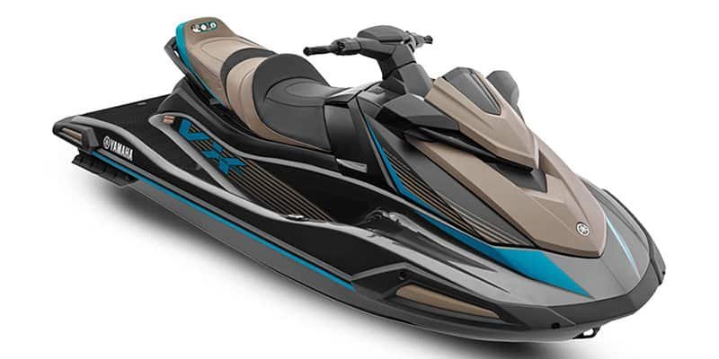2023 Yamaha Waverunners Top Models Black and Blue VX Cruiser